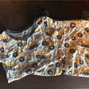 Construction Vehicle Caden lane pajamas